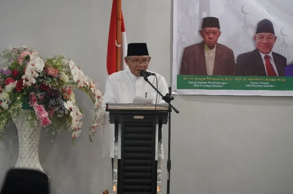 Ketua Umum Majelis Ulama Indonesia (MUI) Provinsi Maluku, Prof. Dr. Abdullah Latuapo, M.Pd.I