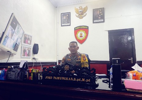 Kompol. Joko Pamungkas (Plt Kasat Samapta Polrestabes Makassar)