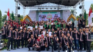 Foto bersama para peserta dan semua pengurus Lasqi maluku setelah mendengar hasil 